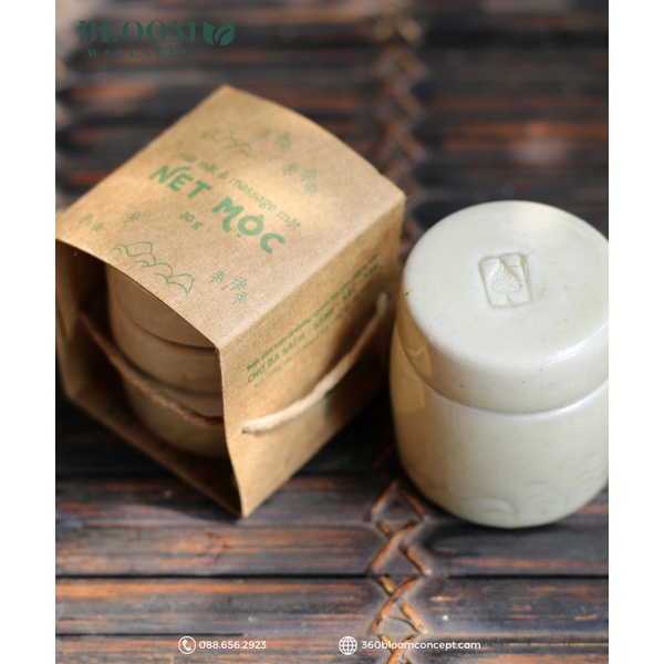 Bột Rửa Mặt Và Massage Mặt Nét Mộc