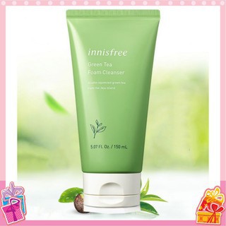 Sữa Rửa Mặt  Innisfree Trà Xanh - Loại Bỏ Bụi Bẩn, Làm Sạch Làn Da