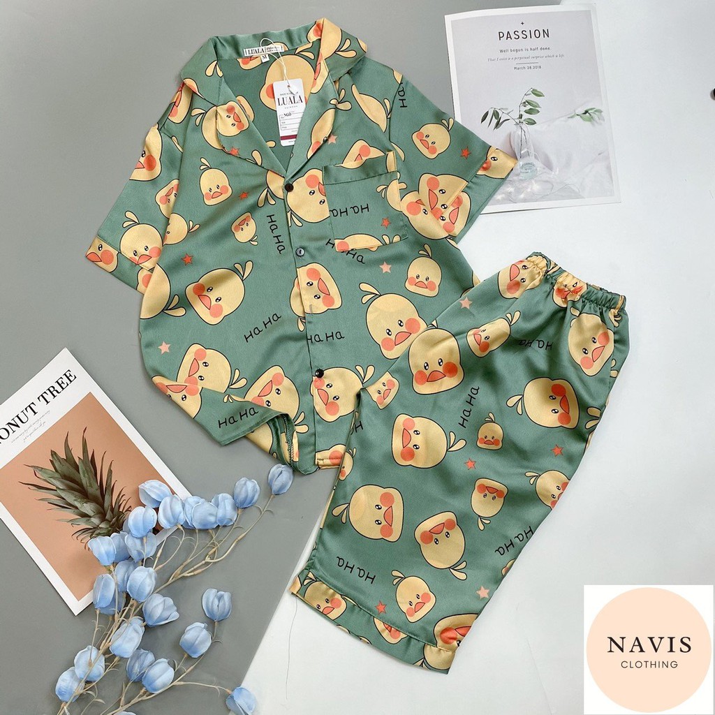 [XẢ KHO] Pijama Lụa Lửng Mẫu Hot 2022 | BigBuy360 - bigbuy360.vn