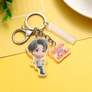 Móc khóa chibi BTS chủ đề Dynamite