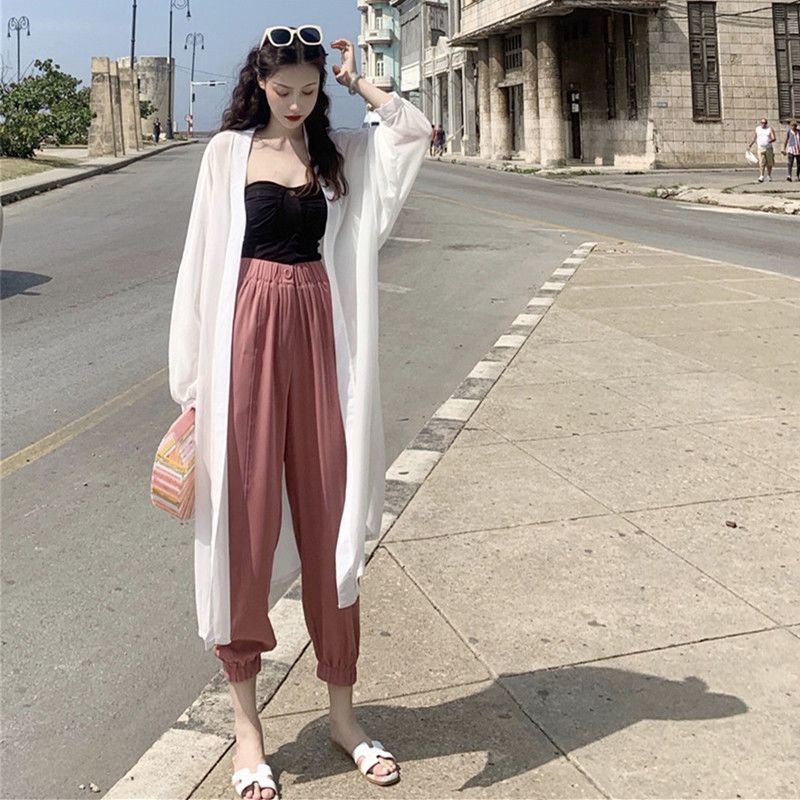 Áo Khoác Chống Nắng Thiết Kế Phong Cách Phương Tây Cho Nữ