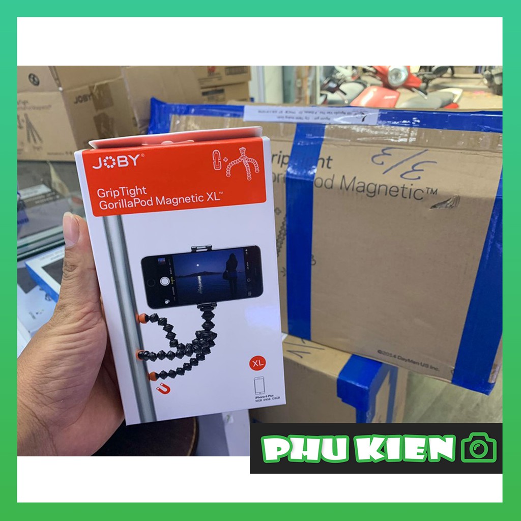 Chân Máy 3 Chân cho máy ảnh/điện thoại - Joby GorillaPod Magnetic  | Chính Hãng