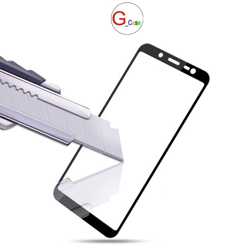 Kính cường lực Full màn hình Samsung Galaxy J5 Prime/J4 Plus 2018/J4 Core/J4 2018/J2 Pro 2018/G350 Grand Prime/J6  - Xịn