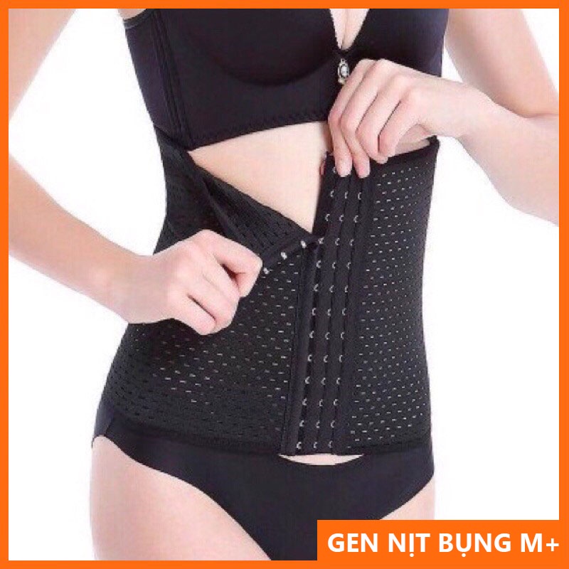 Đai nịt bụng giảm mỡ M+ - Gen nịt bụng eo thon FREESIZE - 𝗥𝗢𝗦𝗘 𝗦𝗧𝗢𝗥𝗘