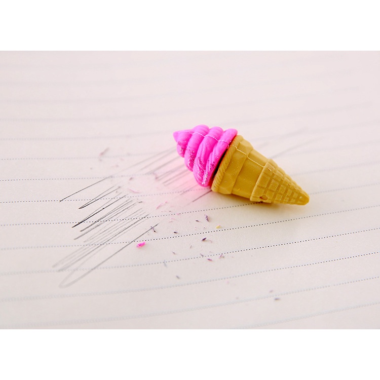 Túi 4 Tẩy Bút Chì, Gôm Tẩy Hình Đồ Ăn, Hoa Quả Dễ Thương Cho Bé