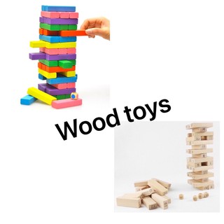 Bộ trò chơi rút gỗ WOOD TOYS