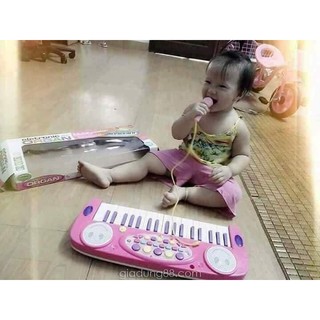 Đàn organ điện tử kèm micro cho bé yêu