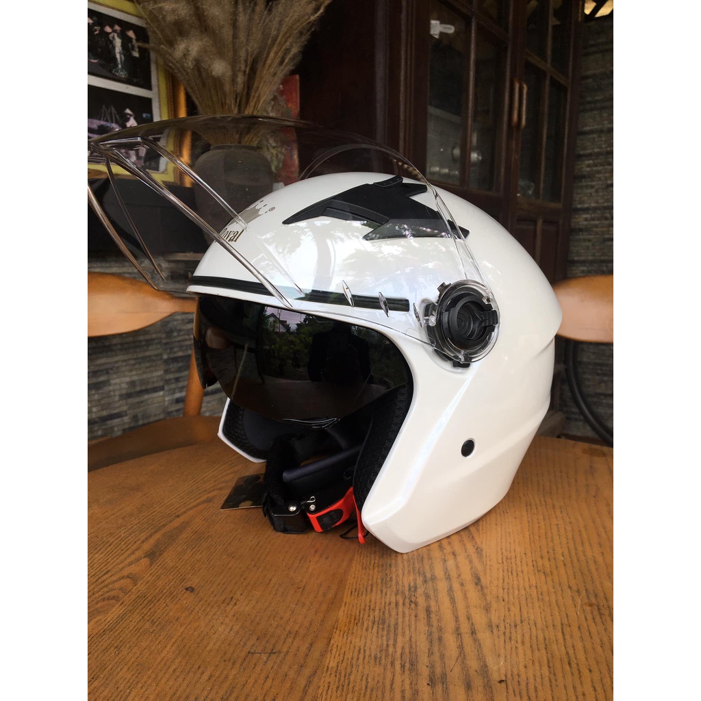 Mũ Bảo Hiểm 3/4 ROYAL M268 Siêu Phẩm 2 Kính/Lòng Nón Tháo Giặt . .