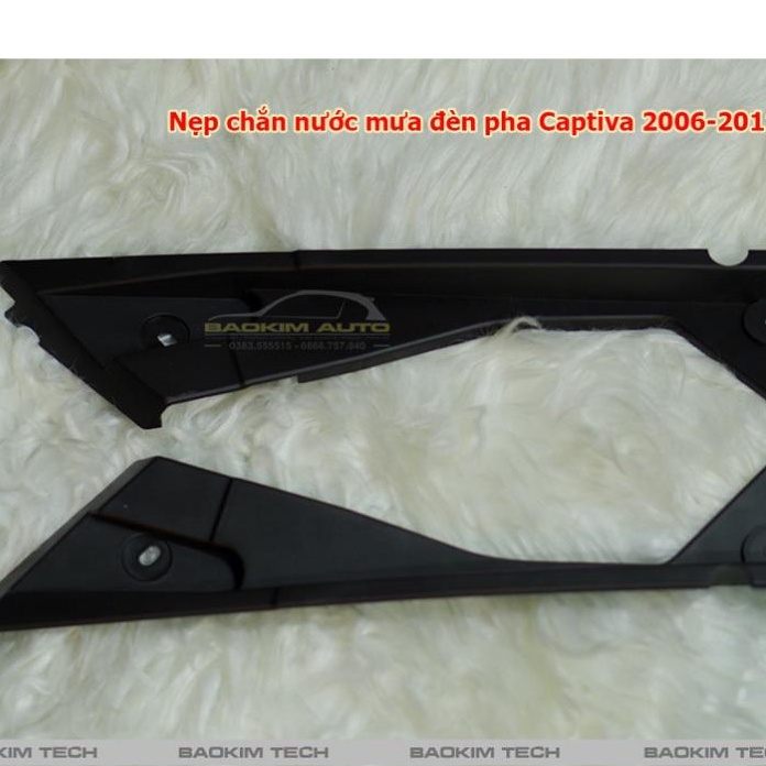 Nẹp chắn nước đèn pha Chevrolet Captiva C100, chính hãng GM, bên tài  mới