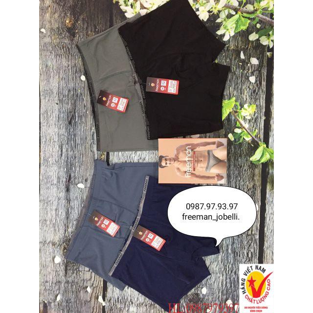 Freeman - Quần lòt nam cao cấp chính hãng, MS6525(freeman)sịp đùi thun lạnh 2 lưng -( hình thật+ vid