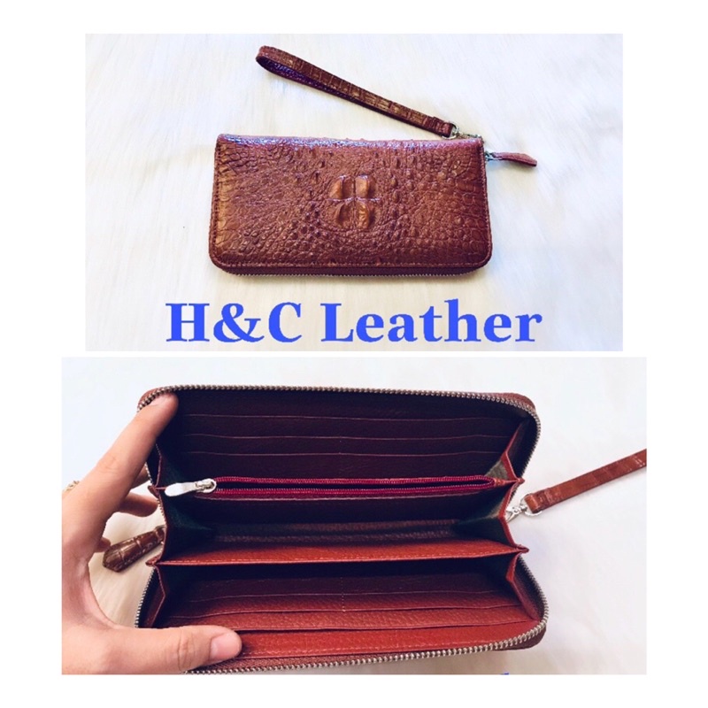 Ví da cá sấu thật 1 khuôn nhỏ