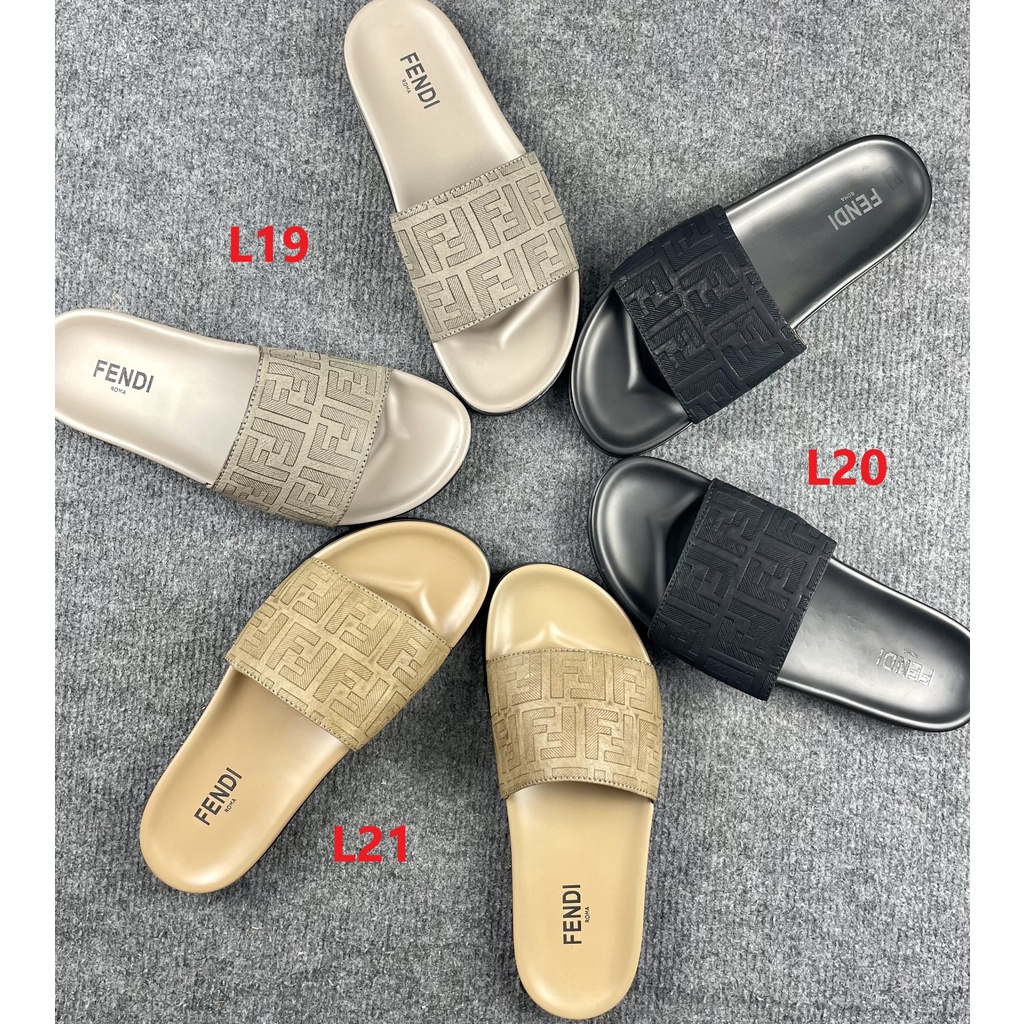 🧨🧨🧨Mã dép Lê FENDI Da Bò Siêu Bền quai may Chắc Chắn Hàng Đẹp mới nhất 2022