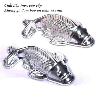 Khuôn inox hình cá chép size to