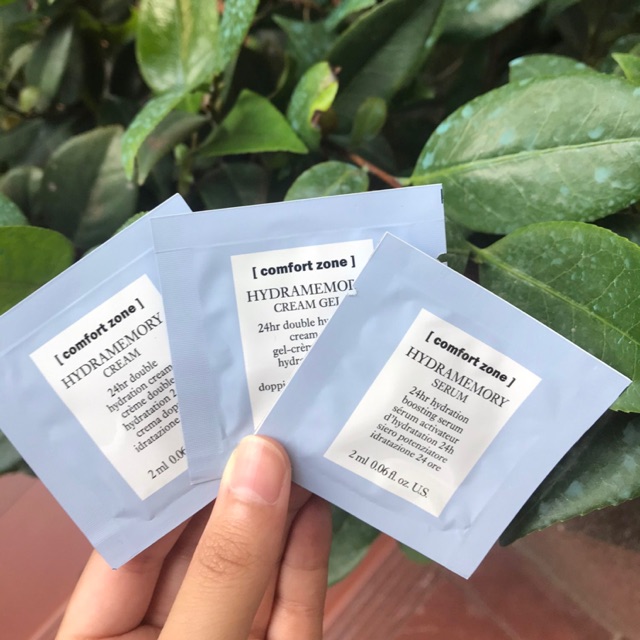 [ Minisize] Set Cấp ẩm [ comfort zone ] Hydramemory 3 món x 2ml