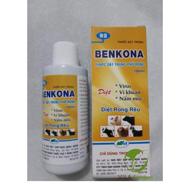 THUỐC TRỊ NẤM BENKONA 100ML