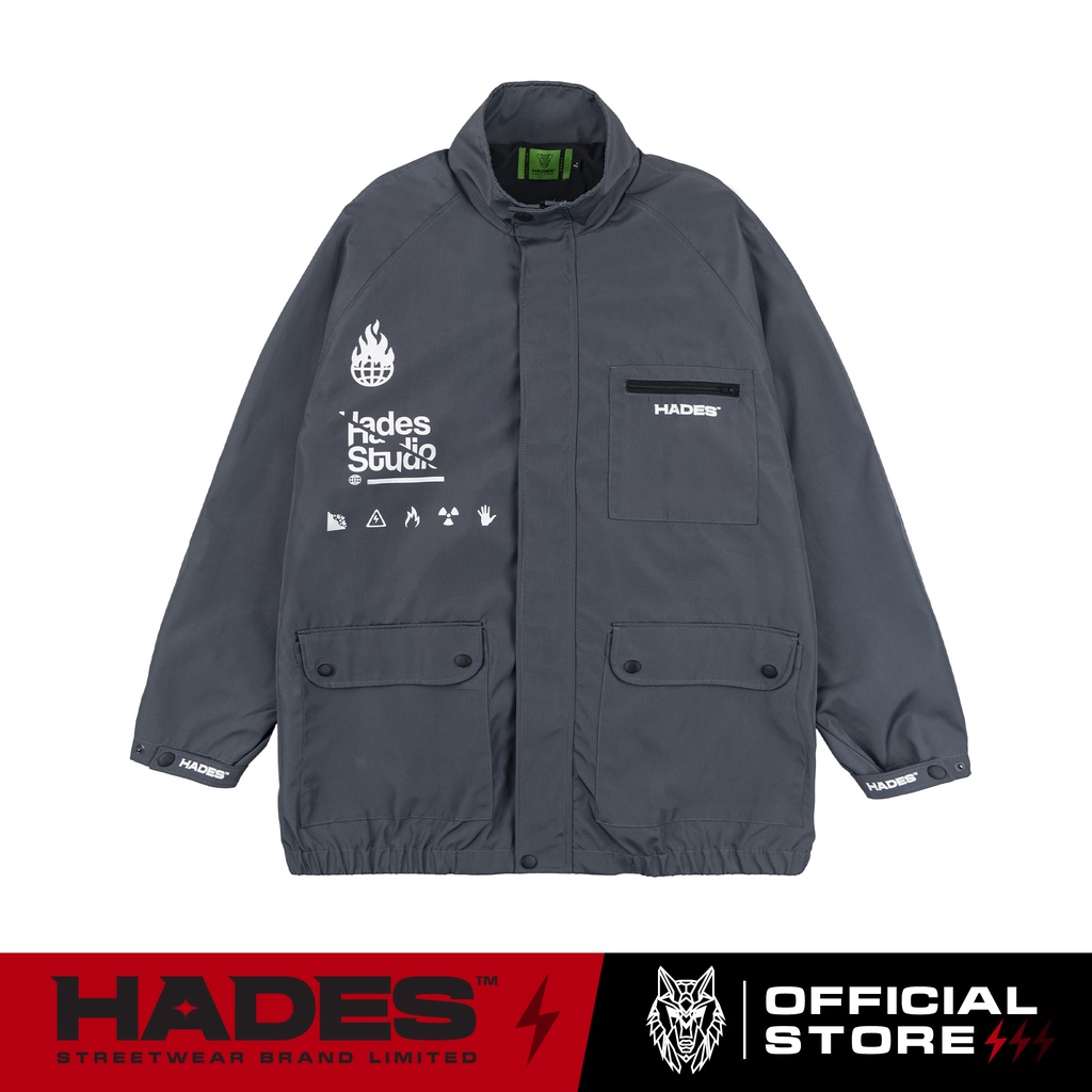 Áo Khoác Unisex Vải Dù TRACK SUIT - HADES Brand Chính Hãng