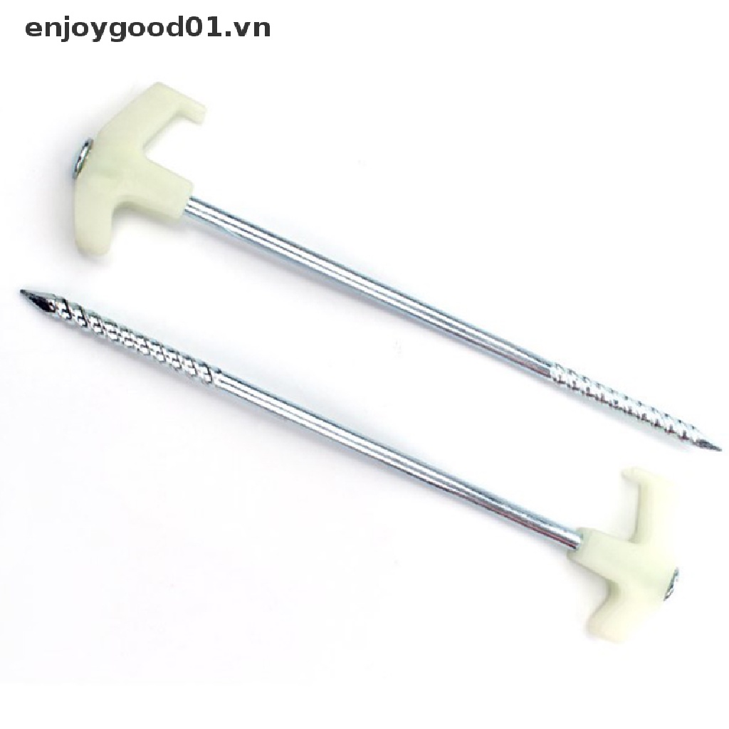Cọc dựng lều hình chữ T chống gió chống gỉ tiện dụng cho cắm trại
 | BigBuy360 - bigbuy360.vn