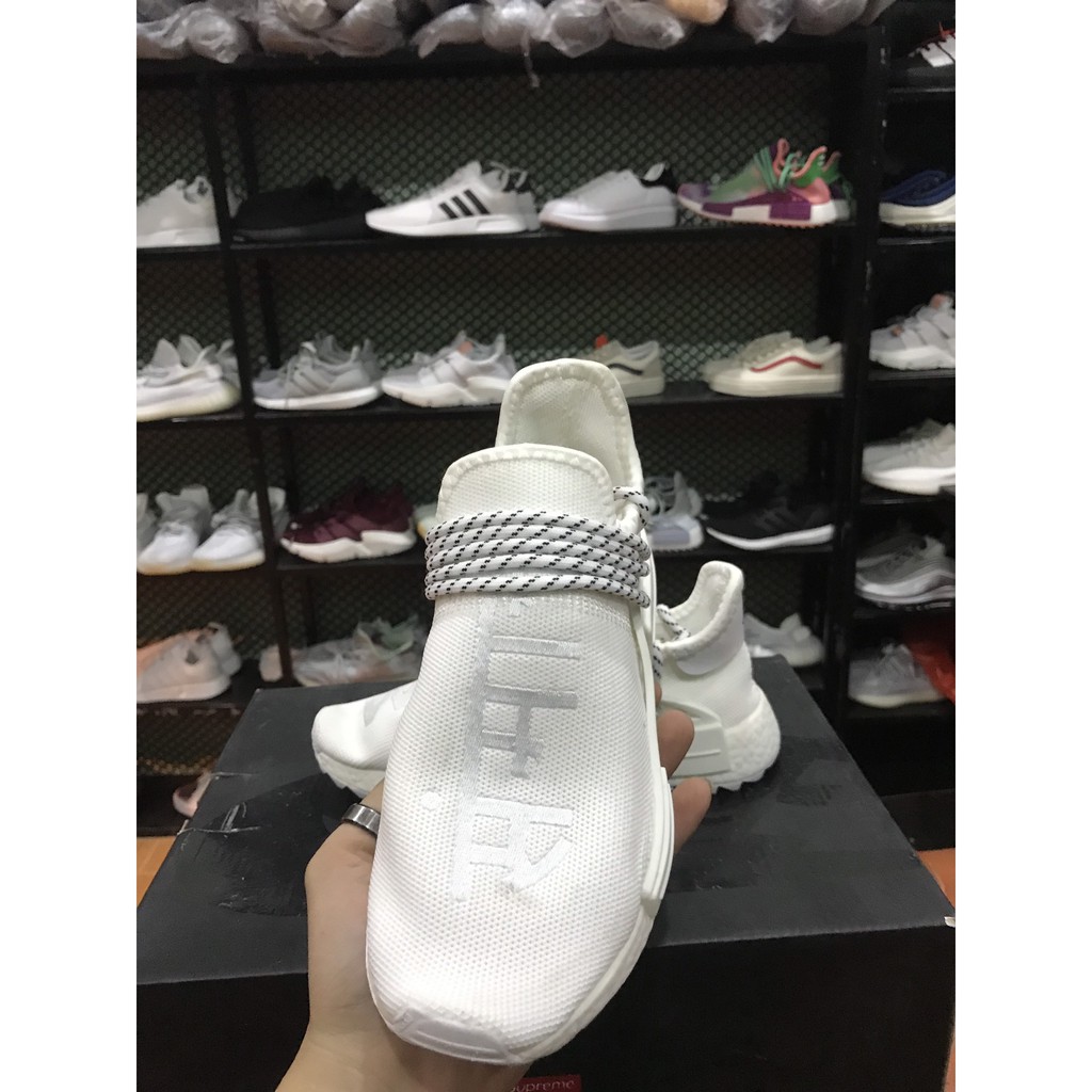 >VIDEO+ẢNHTHẬT100%< Giày Sneaker Human Race full trắng nam nữ