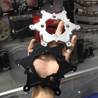 lòng đĩa nhôm cnc gắn dĩa 260mm 6 lỗ gắn như zin