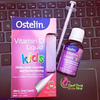 Vitamin D3 Ostelin Liquid 20ml (date 2022)
