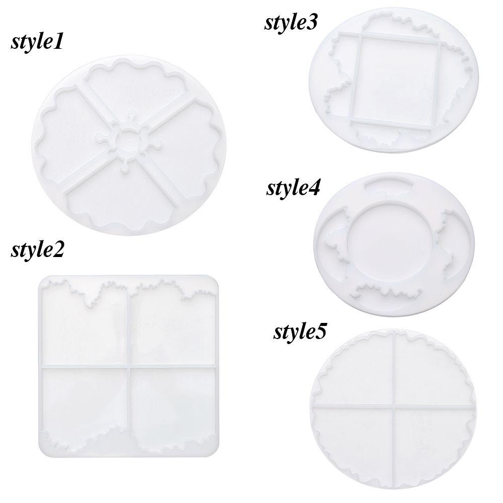 Jane Khuôn Nhựa Resin Làm Đế Lót Ly Mẫu Mới
