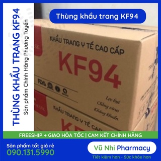 Thùng 300 cái khẩu trang kf94 pt mask kháng khuẩn cao cấp