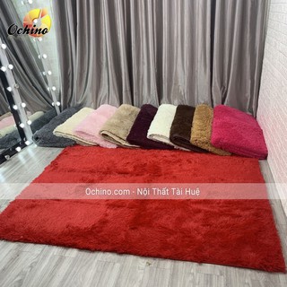 Thảm Lông Trải Sàn 1m8-2m Hàng Dày đẹp loại 1 và không bị Rụng Lông  (Có Mặt Sau Chống trơn Trươt)