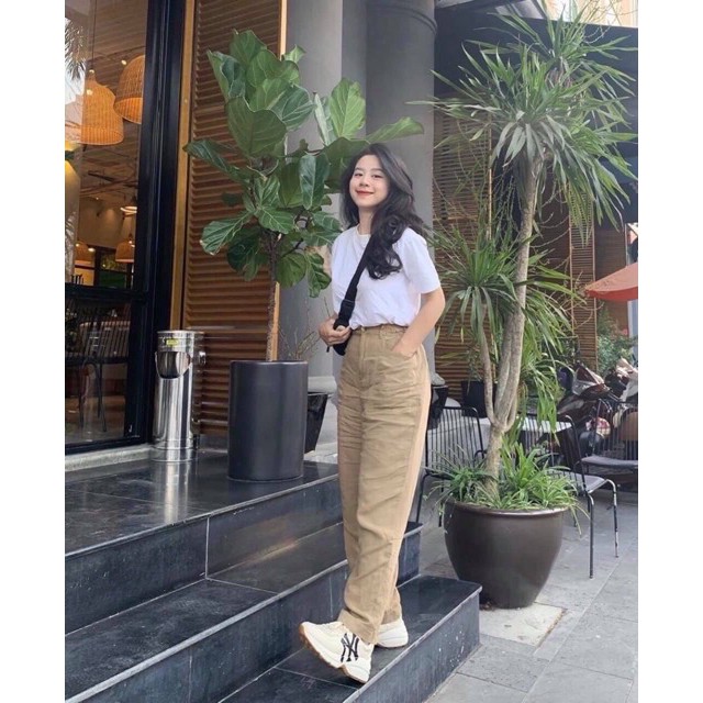 Giày thể thao độn đế nữ chữ NY siêu xinh kèm video thật của sản phẩm 110