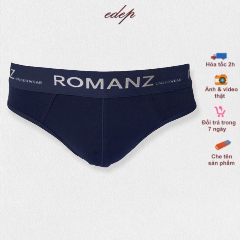 Quần lót nam LƯNG BẢNG LỚN cotton cao cấp co giãn 4 chiều (dáng body) ROMANZ_502RC