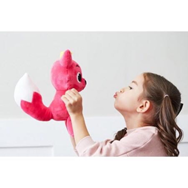 Cáo pinkfong Baby shark 29cm phiên bản plush doll