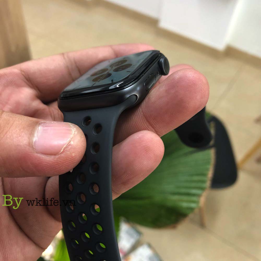 Miếng Dán Cường Lực Apple Watch Baseus Full 4D Chống Vỡ Cạnh