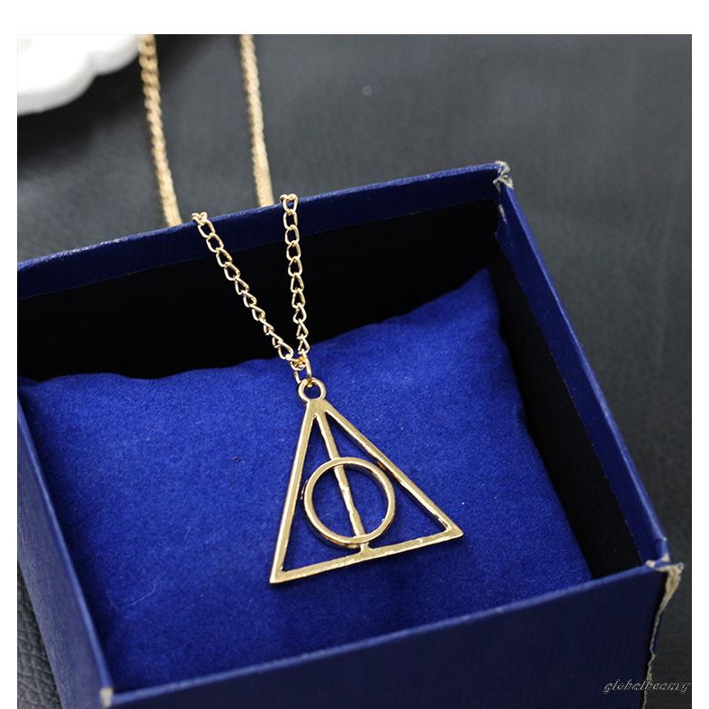 Dây Chuyền Mặt Kim Loại Biểu Tượng Phim Harry Potter Độc Đáo