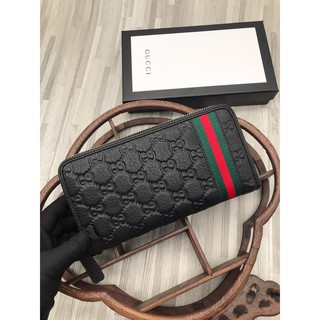 Ví da gucci kiểu dáng thanh lịch cho nam