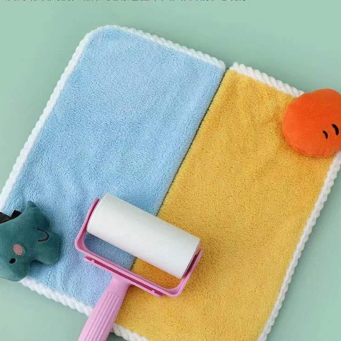 Khăn Lau Tay Nhà Bếp Siêu Thấm Hút 100% Cotton Cao Cấp Phối Hình Thú