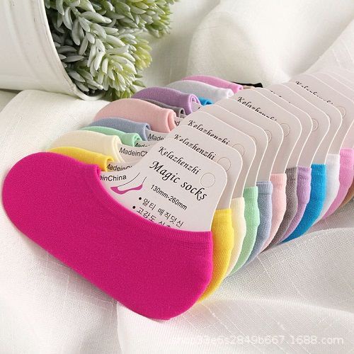 Vớ Silicone Siêu Mỏng Màu Kẹo Ngọt Thời Trang Mùa Hè Tth122 Cho Nữ