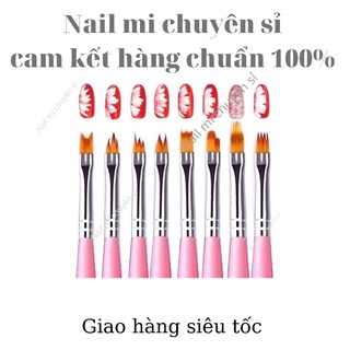 Sét cọ vẽ hoa cúc , tạo loang , vân đá , ombre