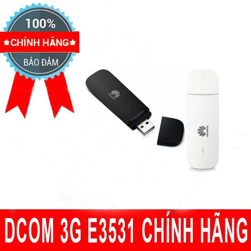 USB 3G HUAWEI E3531 21.6Mb CẮM LÀ CHẠY ĐỔI IP CÓ PHẦN MỀM CẮM TRỰC TIẾP CHO MÁY TÍNH LAPTOP