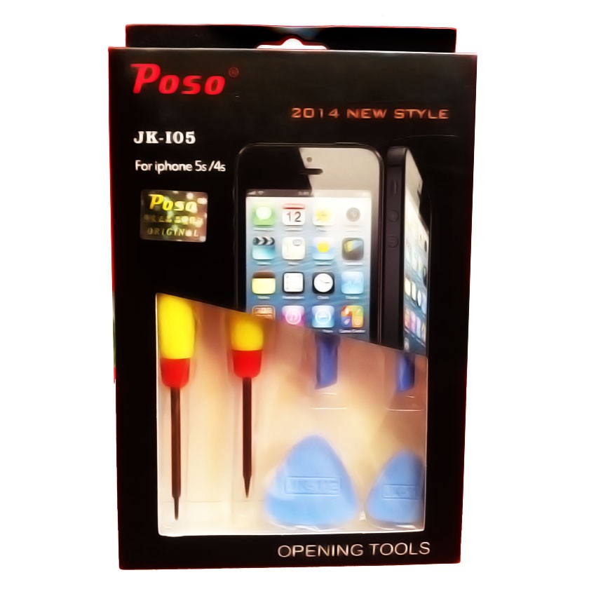 Bộ tua vít mở điện thoại iPhone iPad Jackly Poso JK-I05