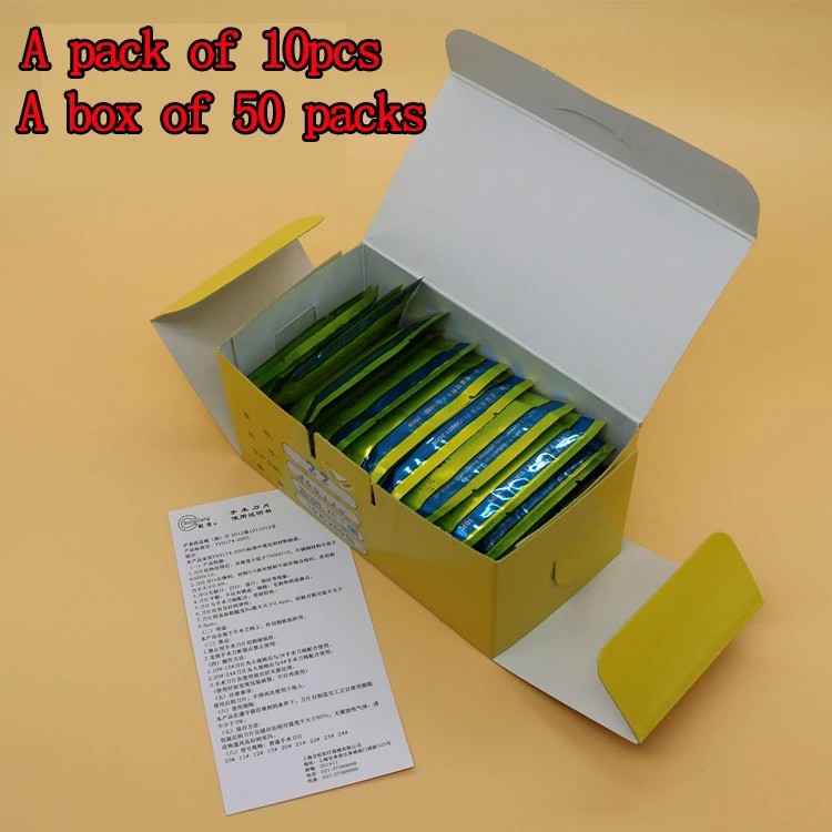 11 # 23 # Lưỡi dao bào bằng thép không gỉ dùng một lần
