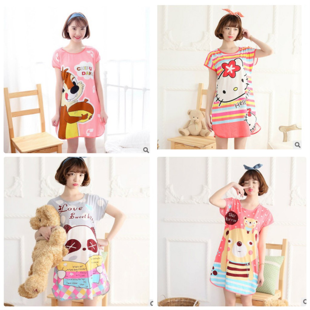 Váy ngủ đủ mẫu sỉ từ 23k