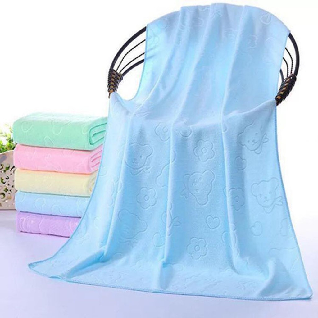 Khăn tắm Nhật bản 140x70cm - khăn tắm siêu mềm mịn