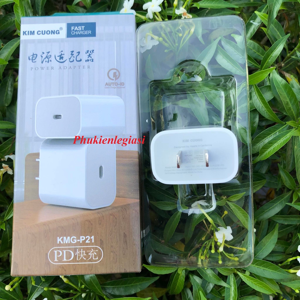 Cốc sạc nhanh PD kim cương P21 đầu Type c