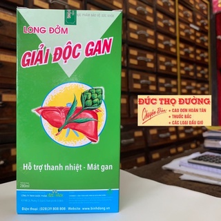 Long Đởm Giải Độc Gan - thanh nhiệt, mát gan