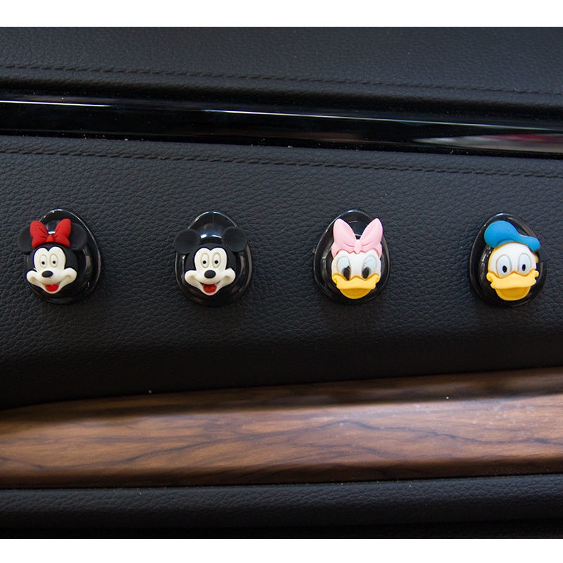 Móc Treo Đồ Đa Năng Họa Tiết Hoạt Hình Xinh Xắn Dành Cho Xe Hơi