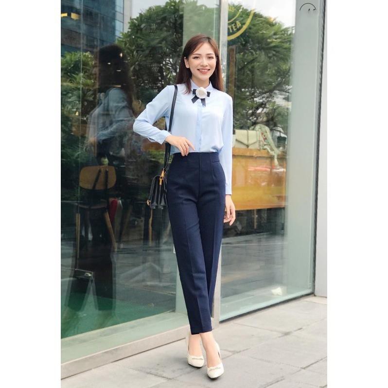 QUẦN TÂY NỮ KHOÁ SƯỜN ⚡️𝗙𝗥𝗘𝗘𝗦𝗛𝗜𝗣 ⚡️ MANG PHONG CÁCH LỊCH SỰ, SANG TRỌNG, CHẤT LIỆU VẢI TUYẾT MƯA CAO CẤP | BigBuy360 - bigbuy360.vn