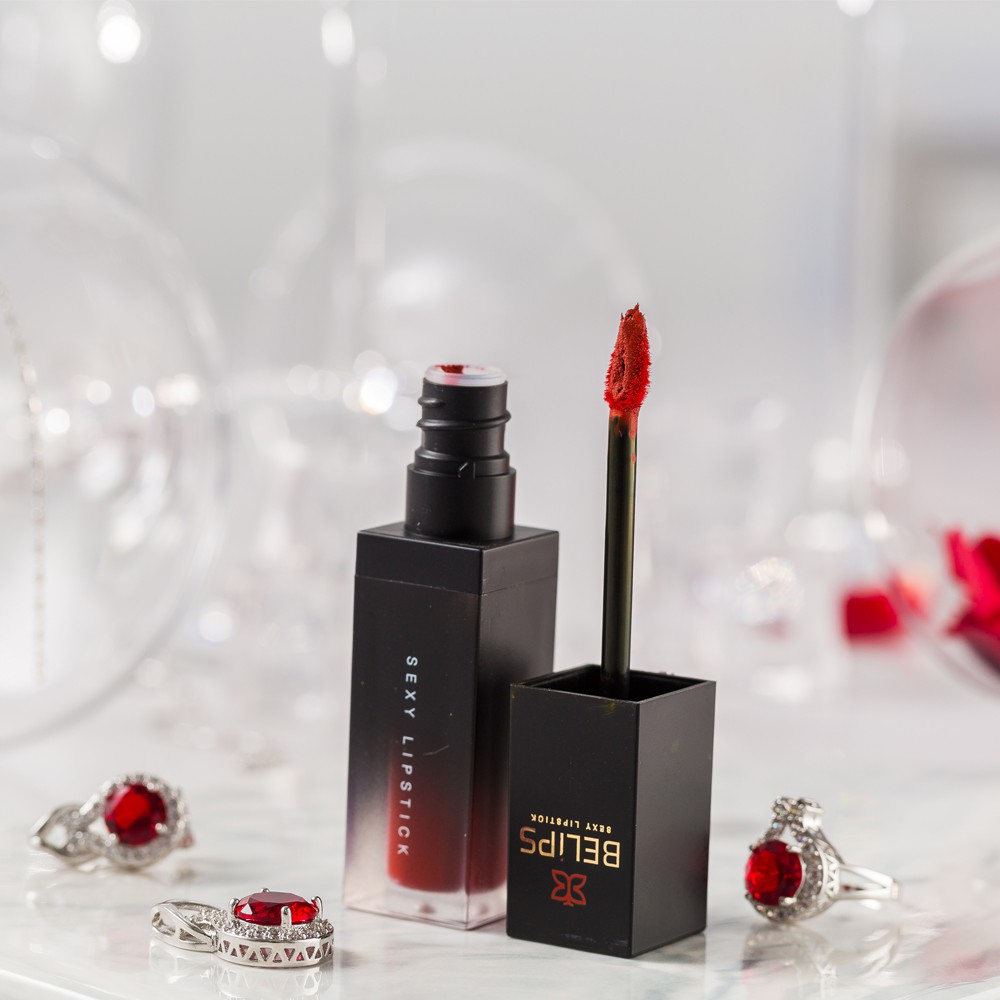 Combo 5 Son Môi Belips, Son kem không chì (Tặng Túi + Hộp + Thẻ BH) | BigBuy360 - bigbuy360.vn