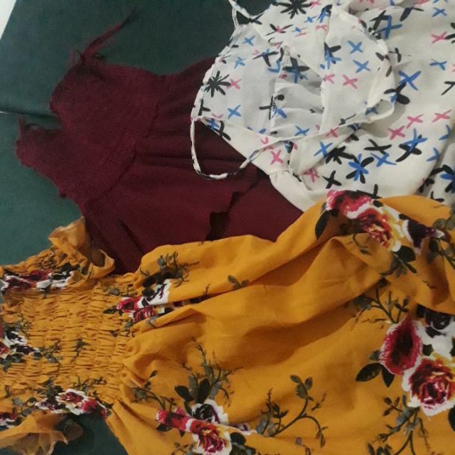 Combo 3 bộ đầm 2 dây