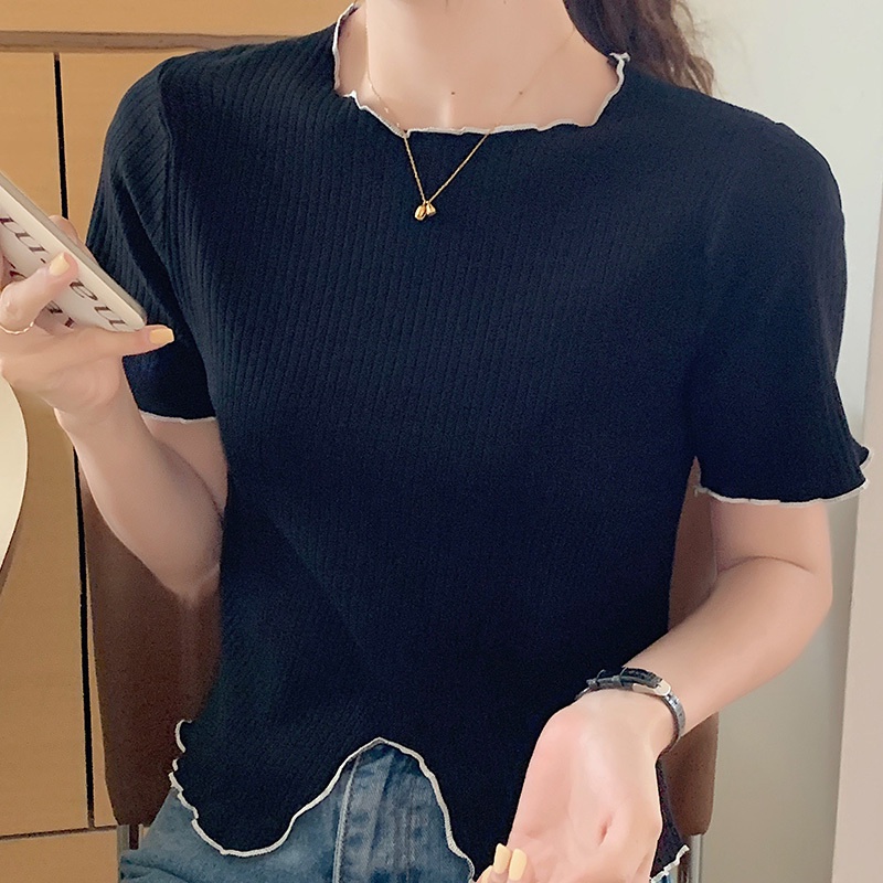 Áo thun NZN tay ngắn cổ tròn thời trang mùa hè dành cho nữ