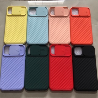 Iphone 11 Ốp lưng dẻo màu trượt bảo vệ camera