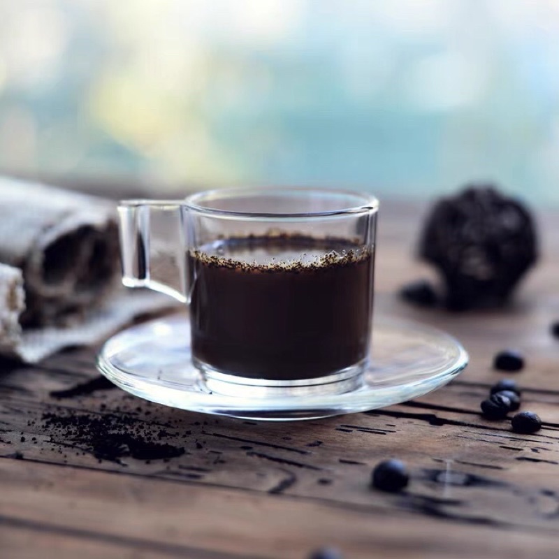 Tách Thuỷ Tinh Cafe Nóng 82ml